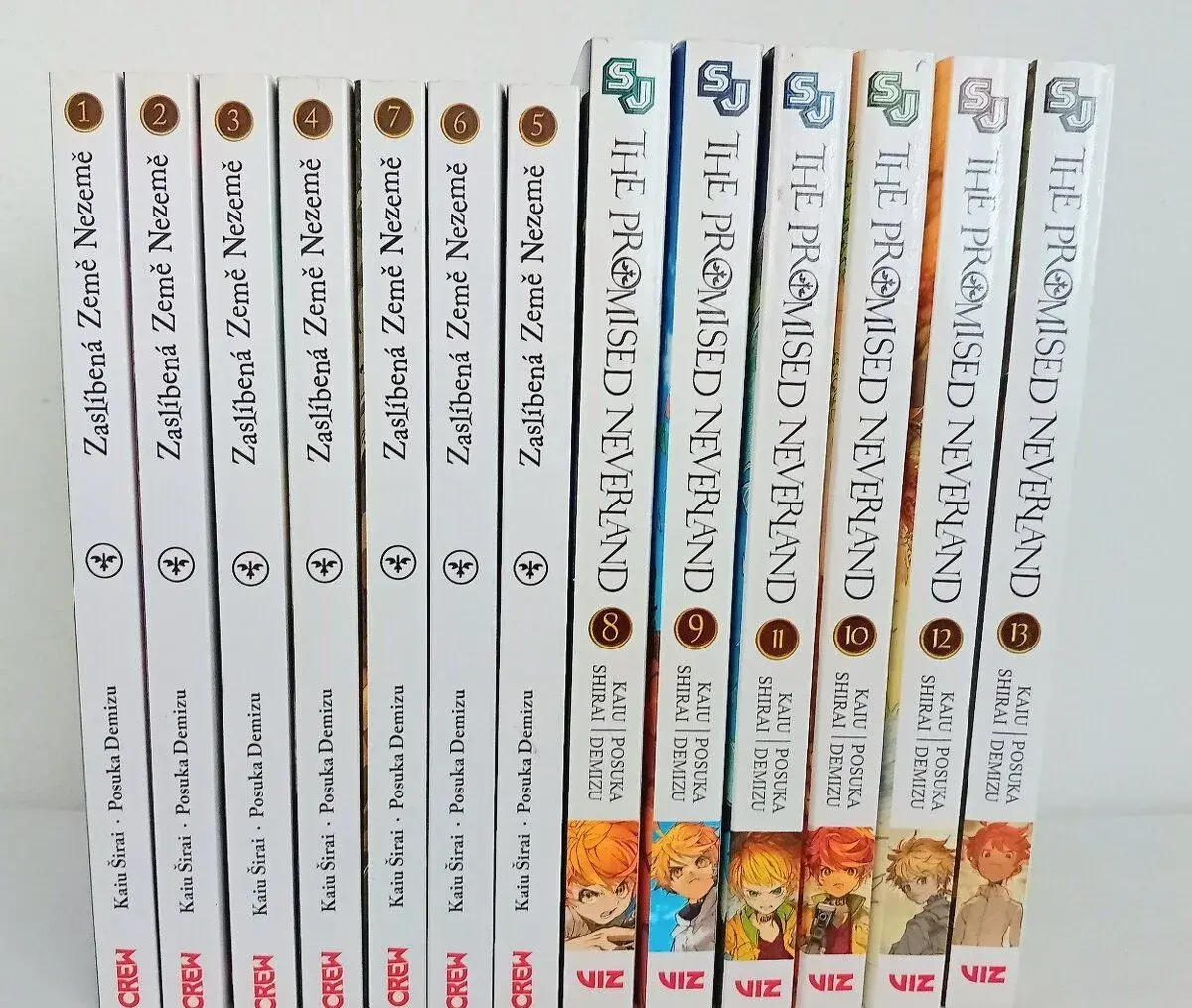 Manga Zaslíbená Země Nezemě 1-13