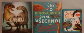 4 Knihy o Dinosaurech