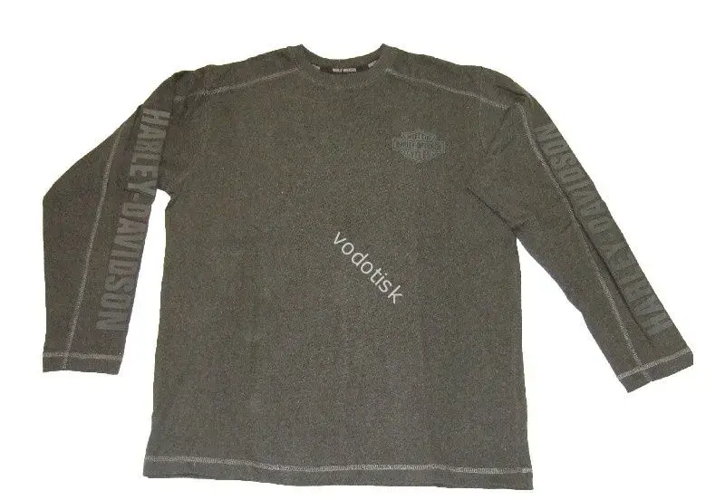 Pánská mikina Harley-Davidson gray skull - NOVÁ