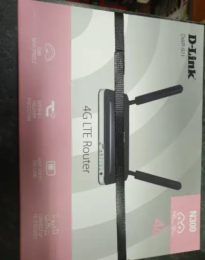 4G LTE router D-LINK N300 dwr-921 sim