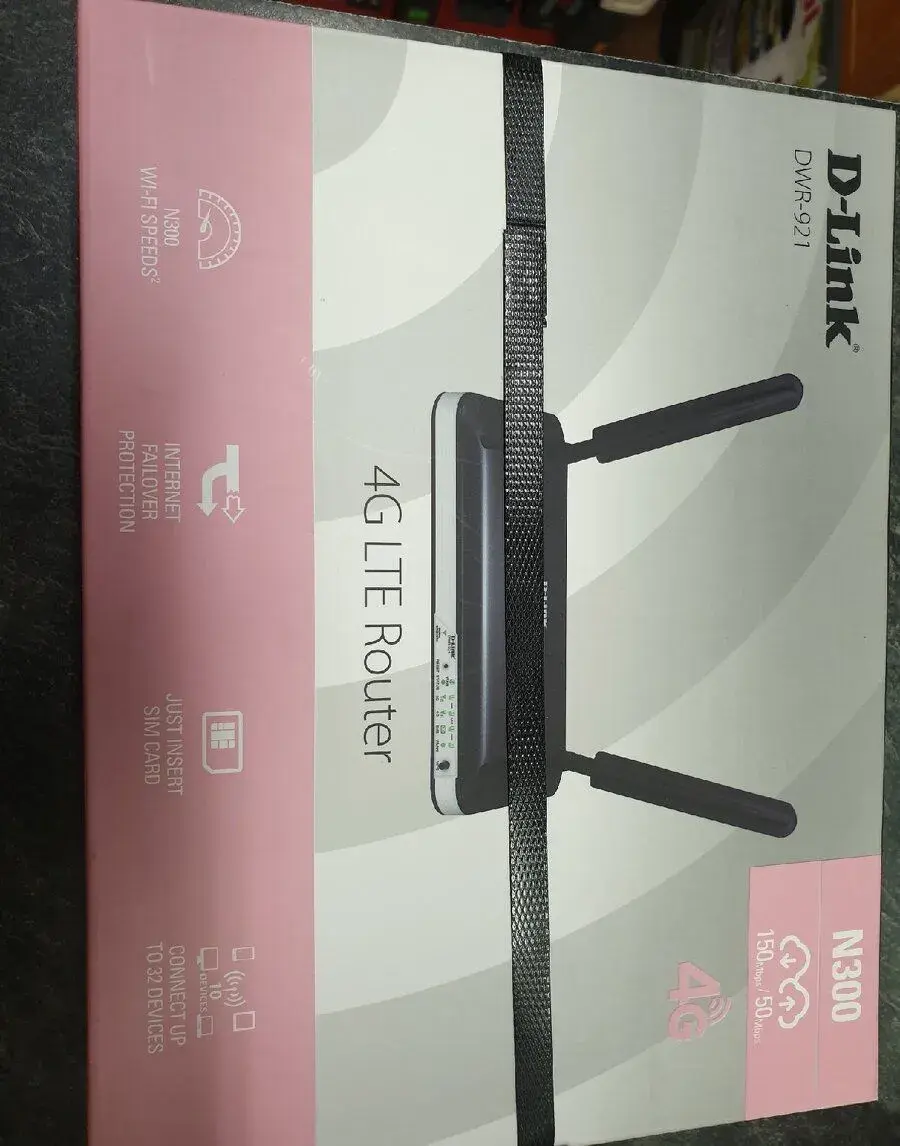 4G LTE router D-LINK N300 dwr-921 sim