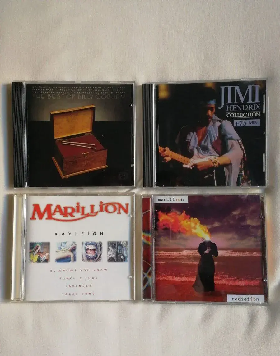 CD MARILLION, BILLY COBHAM, JIMI HENDRIX
