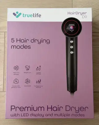 Nový True Life Hairdryer D9