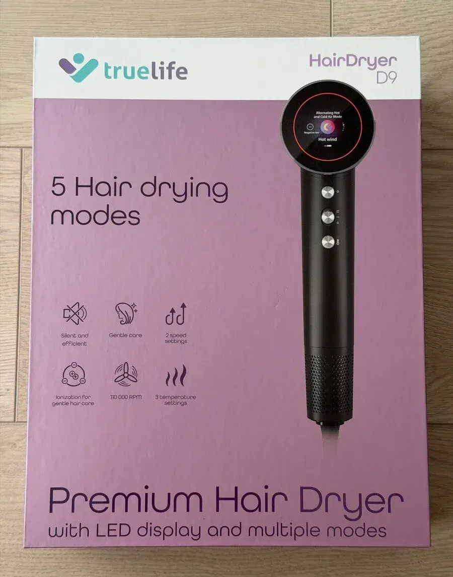 Nový True Life Hairdryer D9