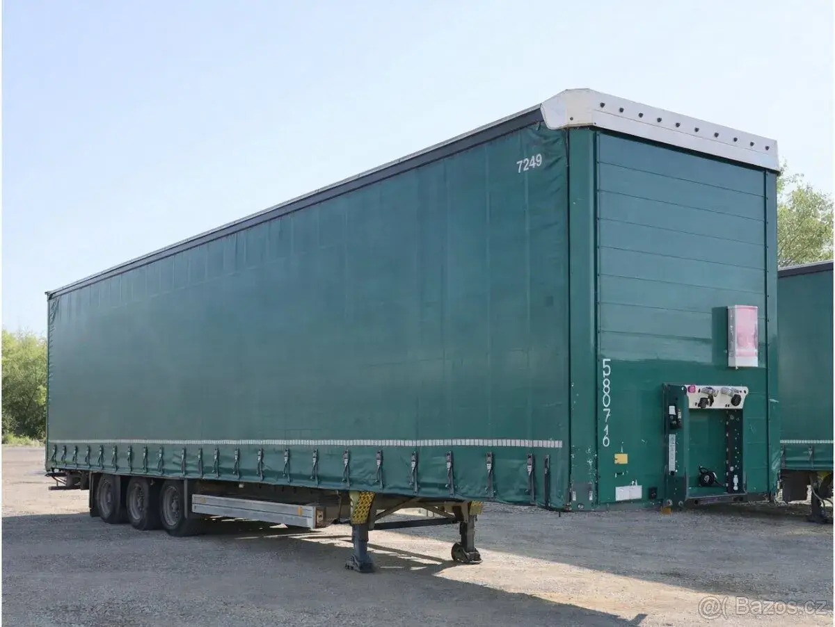 Schmitz CARGOBULL, LOW DECK, 33 PALET, TŘÍSTRANNÁ SHRNOVACÍ