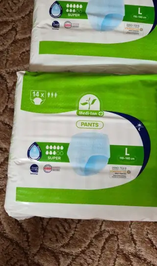 Medi-Inn Inkontinenční kalhotky Super 8 kapek vel. L 14 ks