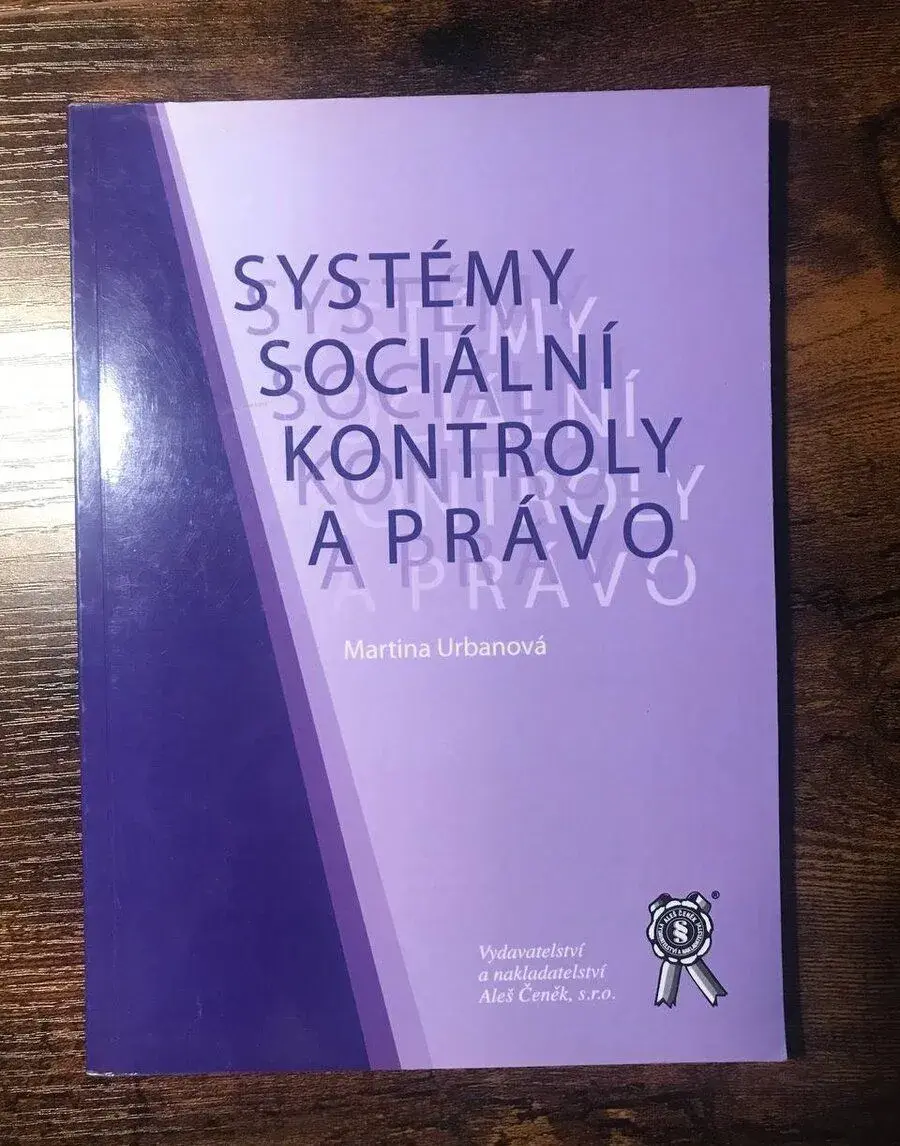 Systémy sociální kontroly a právo - Martina Urbanová