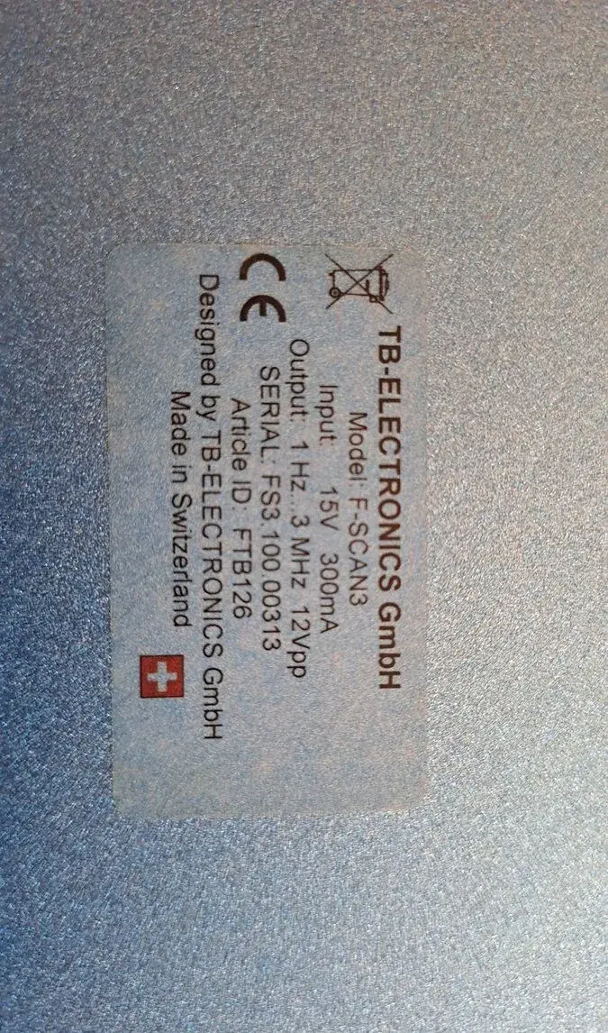 Komplet RPZ 14 + F-SCAN 3 Battery – včetně příslušens