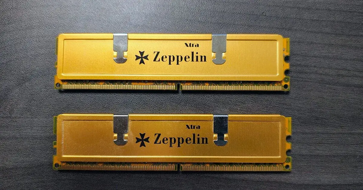 Zeppelin Xtra 4GB (2×2GB) DDR2 800 MHz CL5