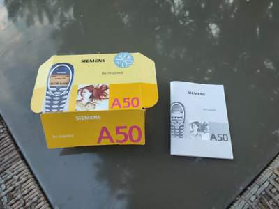 Krabička a návod pro Siemens A50