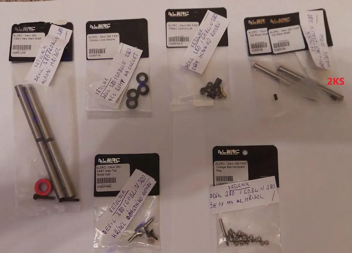 RC vrtulnik - ALZRC - Devil/GOBLIN 380/420