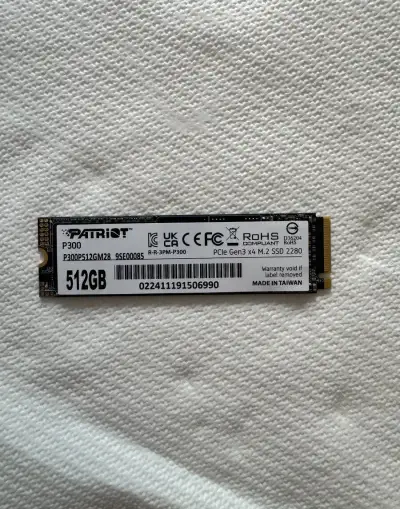 Patriot P300 SSD NVMe 512GB