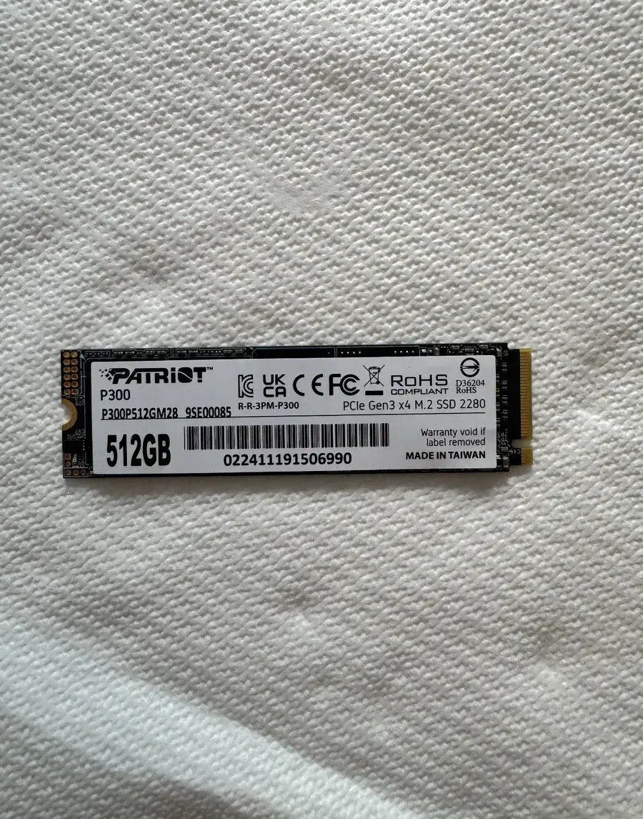 Patriot P300 SSD NVMe 512GB