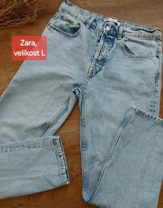 Vel. 40 Zara světle modré džíny