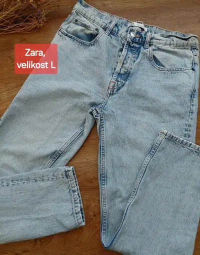 Vel. 40 Zara světle modré džíny