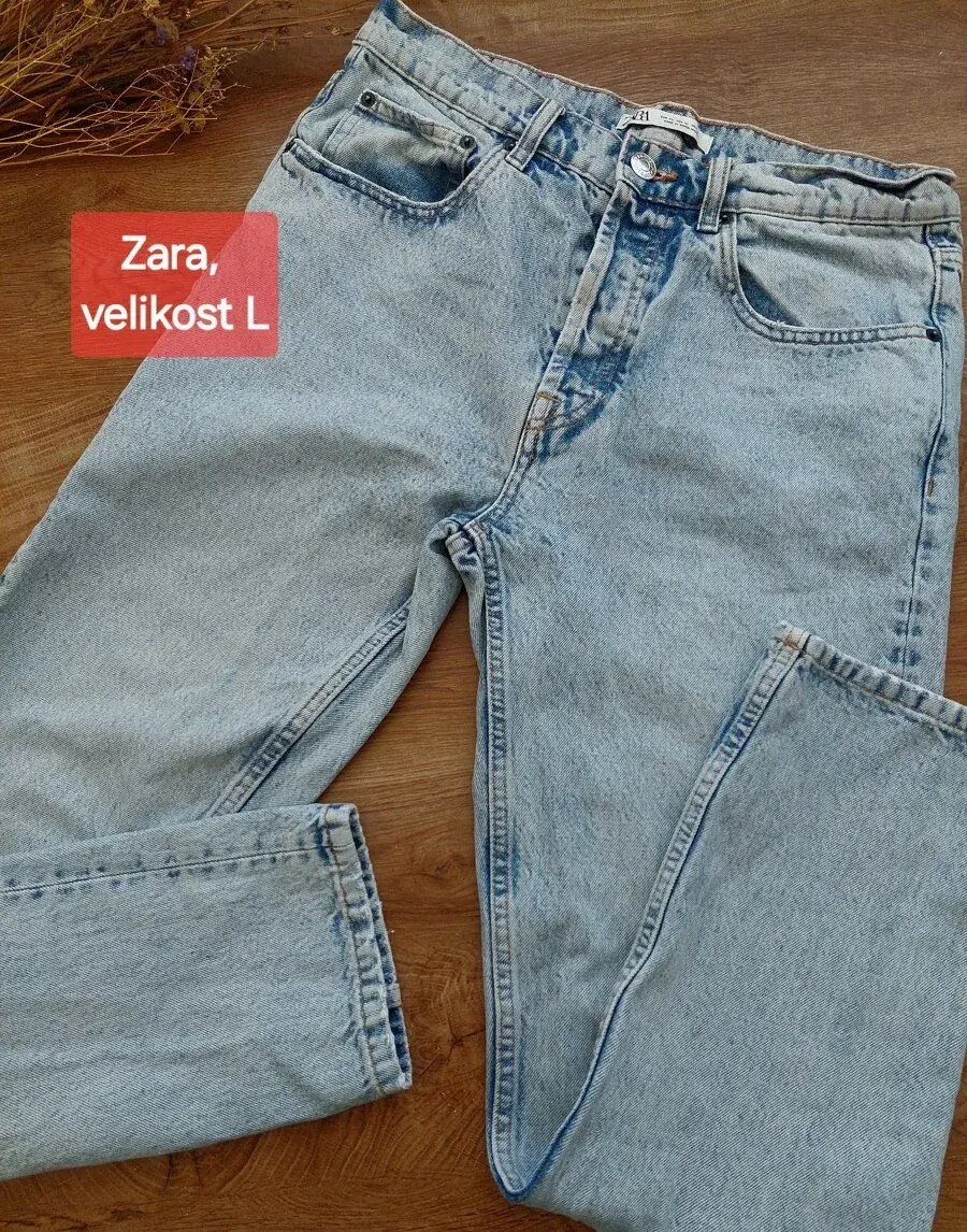 Vel. 40 Zara světle modré džíny
