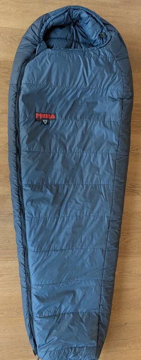 Spacák Prima Makalu 200 – šedý – pravý zip