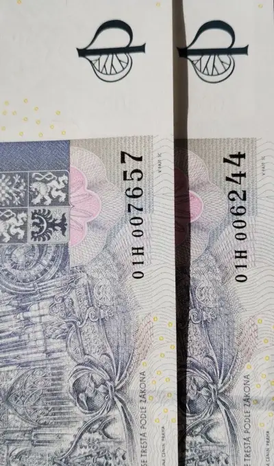 5000 Kč s přítiskem Serie H( hledaná)