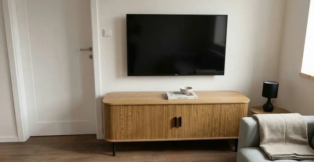 Televizní stolek Beliani Bradley – jako nový