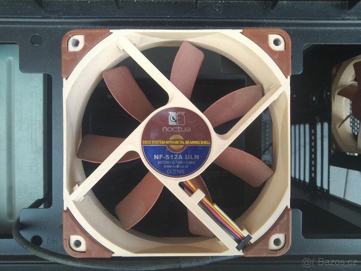 Noctua NF-S12A-ULN 4ks Noctua NF-S12A-FLX 1ks