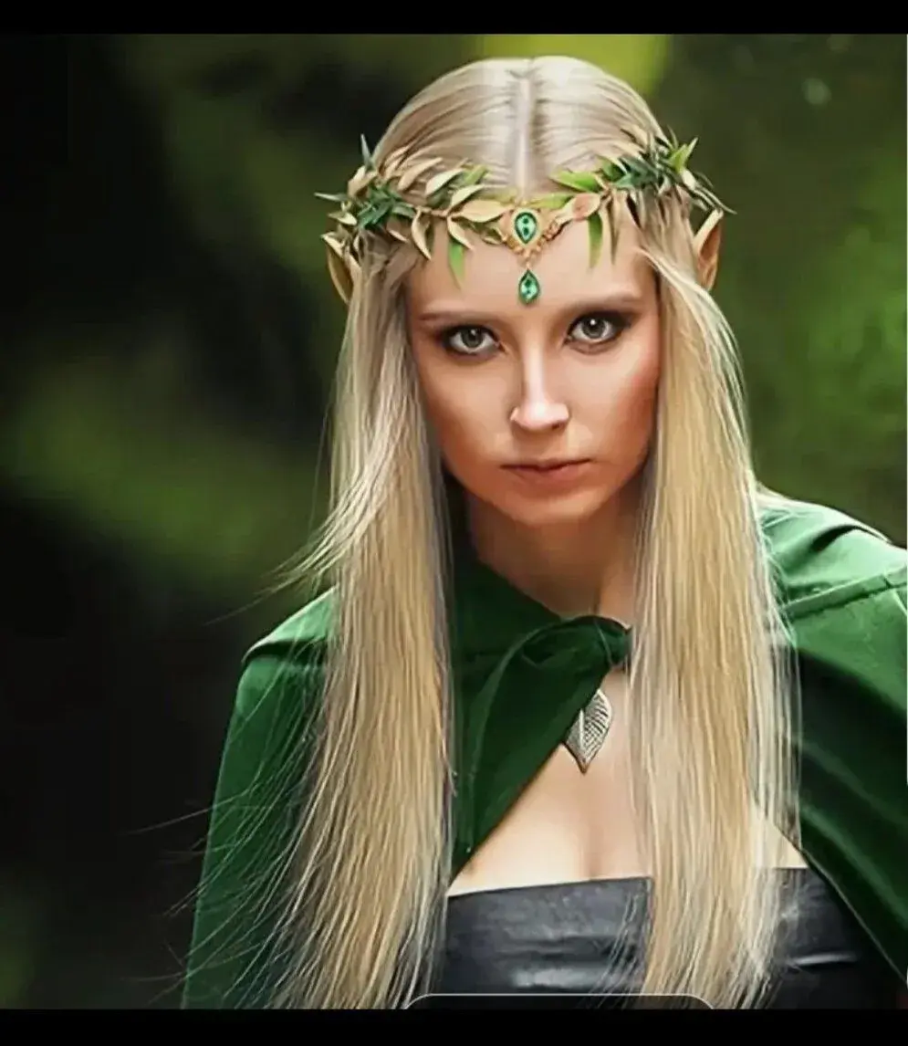 Elfka víla cosplay kostým