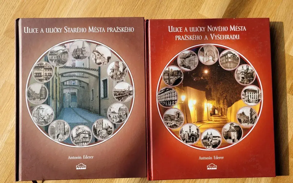 Ederer, A.: Ulice a uličky Starého a Nového Města pražského