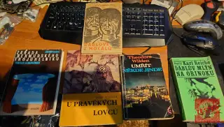 5 knih-fice - Dablove z mocalu, U pravekych lovcu.
