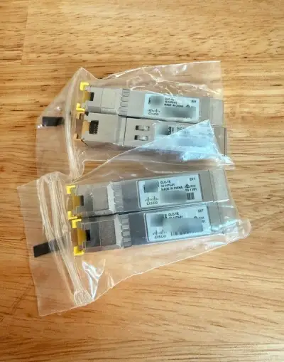 Cisco GLC-TE SFP modul 1000BASE-T (RJ45), 4 ks