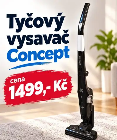 TYČOVÝ VYSAVAČ CONCEPT