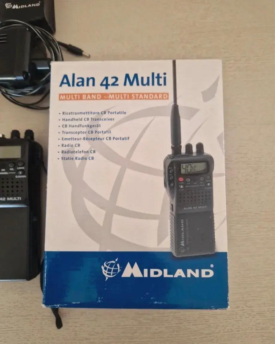 CB Radio Midland Alan 42 Multi – Komplet