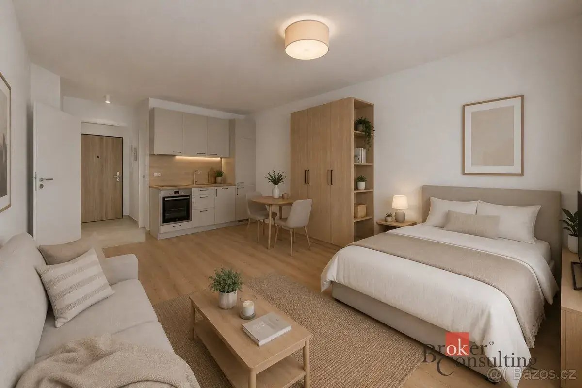 Byt 1+kk – 37.41 m²