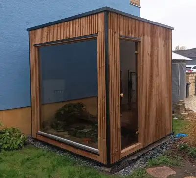 Venkovni finská sauna, zahradní sauna Marivox LUX