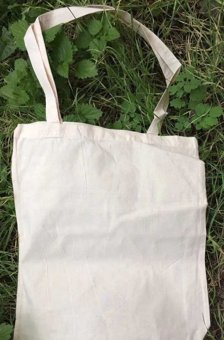 NOVÁ BAVLNĚNÁ TAŠKA 35 × 40 cm – 100 % BAVLNA