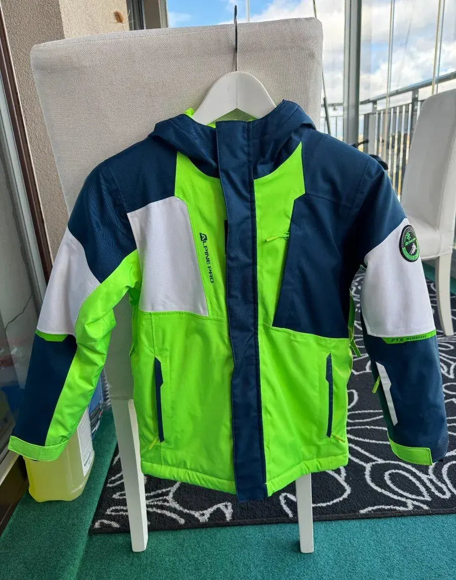 Lyžařská bunda Alpine Pro Kids vel. 128/134