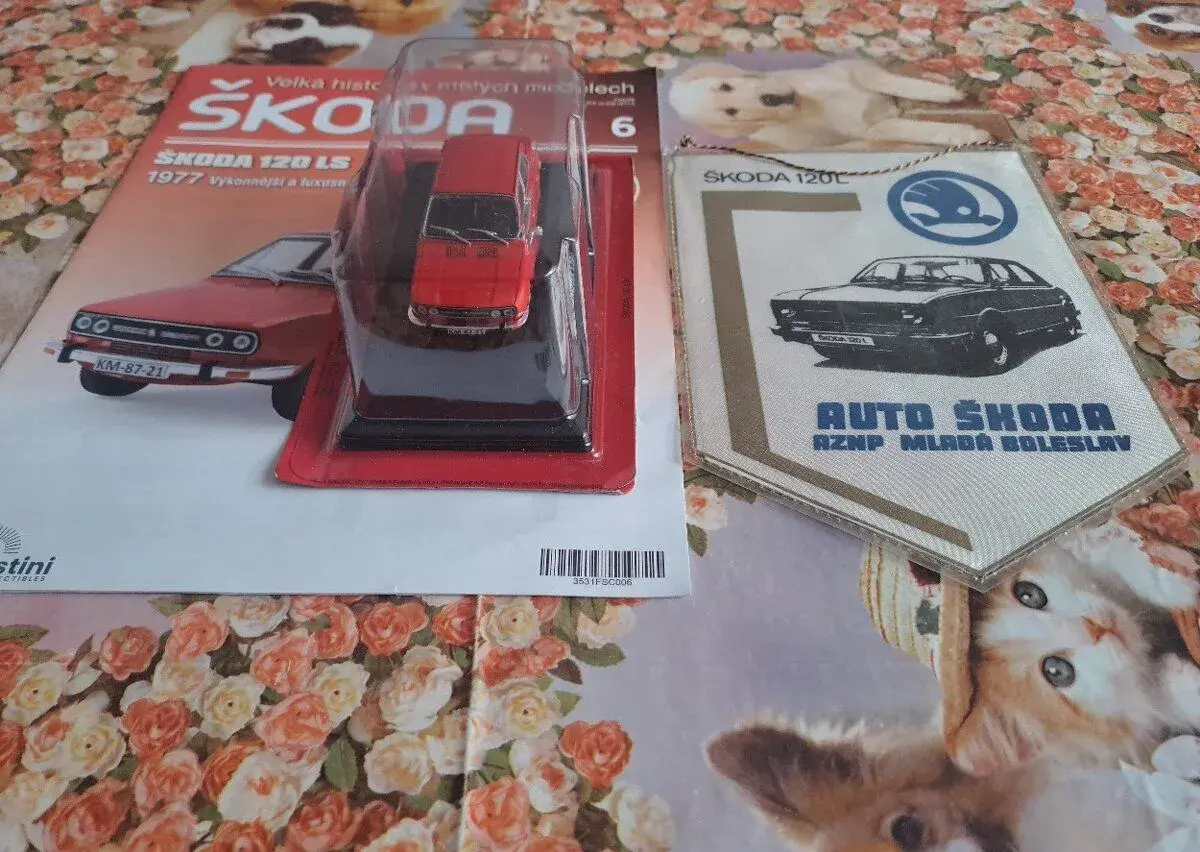 Škoda 120LS, Deagostini 1:43, vlaječka 120L