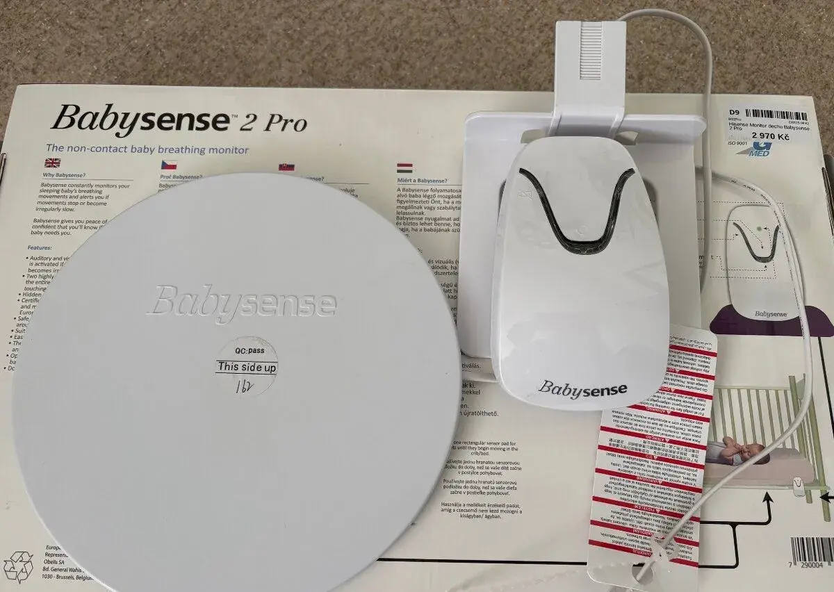 monitor dechu Babysense2 PRO-nová destička