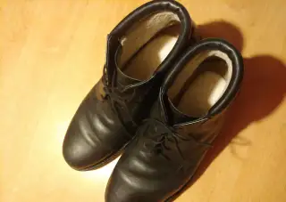 Pánské kožené kotníkové boty č.12 - 45-46