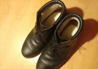 Pánské kožené kotníkové boty č.12 - 45-46