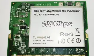WiFi karta TP-Link mPCI TL-WN662AG
