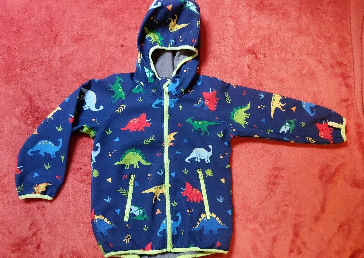 Softshellová bunda Outdoorkids vel. 110