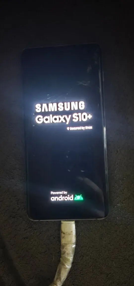 Samsung Galaxy S10+ Prism Green - Svítí / Reaguje / Na oprav