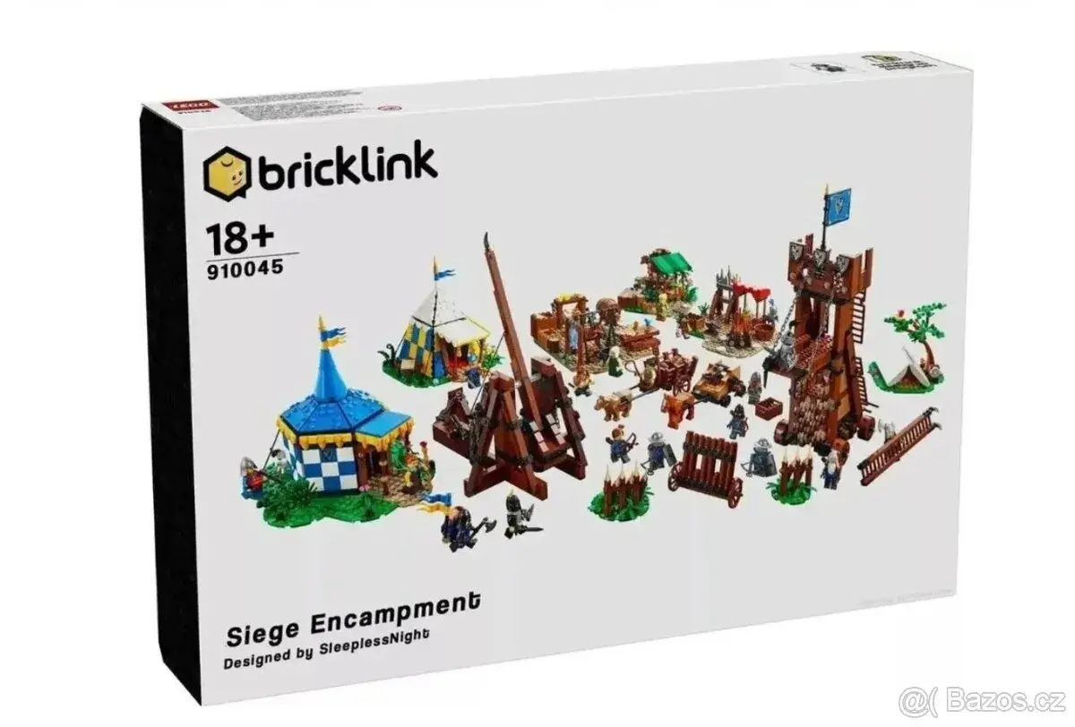 Lego Bricklink 910045 Obléhací tábor
