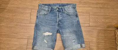 Riflové kraťasy H&M vel. 28