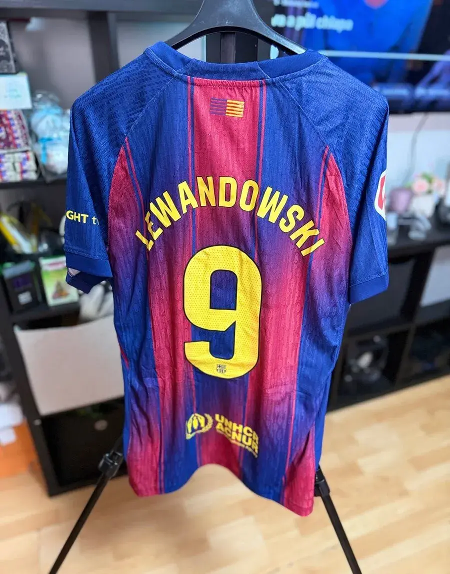 Fotbalový dres FC Barcelona Lewandowski