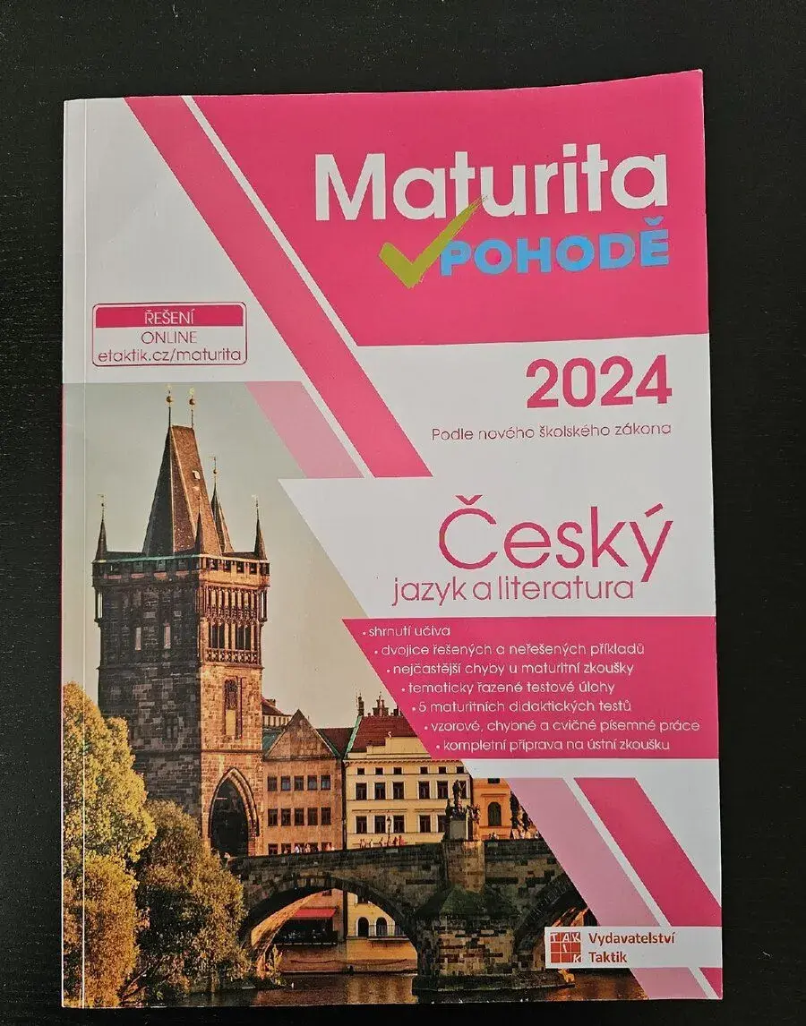 Maturita v pohodě - Český jazyk a literatura 2024