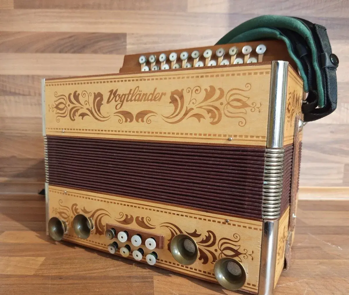 Heligonka (harmonika,akordeon) Vogtländer, G-C