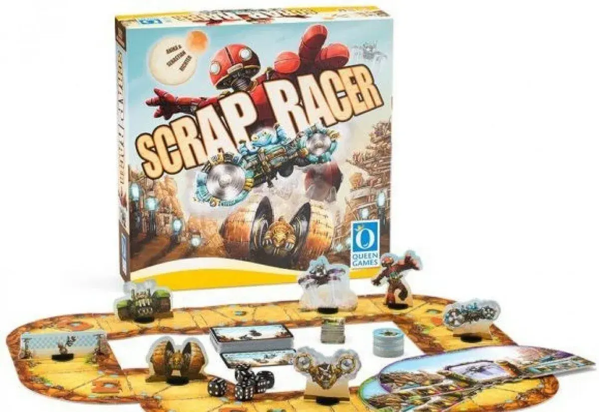 Společenská hra Scrap Racer CZ 2 - 6 hráčů - nová