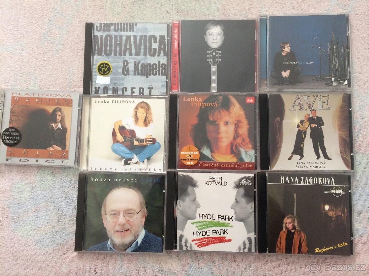 Hudební CD originály kus 190,- Kč