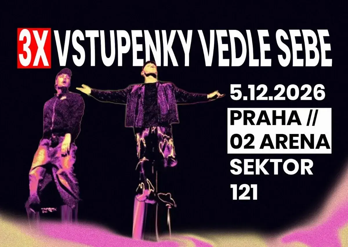 ALIN × VIKTOR SHEEN – 3 VSTUPENKY | PRAHA | VEDLE SEBE