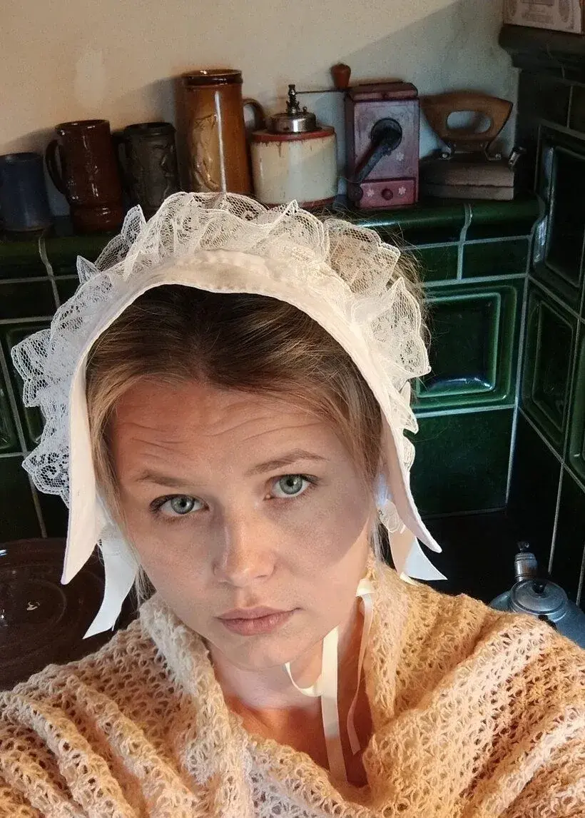 Pokrývka hlavy, čepec středověk LARP